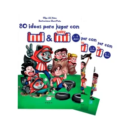 Atlético de Madrid Box libros 80 ideas para jugar con Indi y Baby Indi