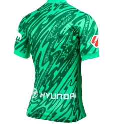Hombre Atlético de Madrid Camiseta portero manga corta verde 24/25