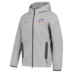 Hombre Atlético de Madrid Chaqueta Tech Fleece Uefa Gris