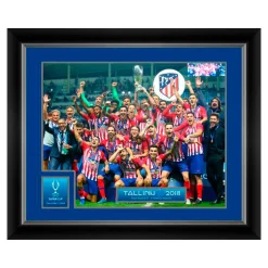 Atlético de Madrid CUADRO CONMEMORATIVO SUPERCOPA DE EUROPA 2018