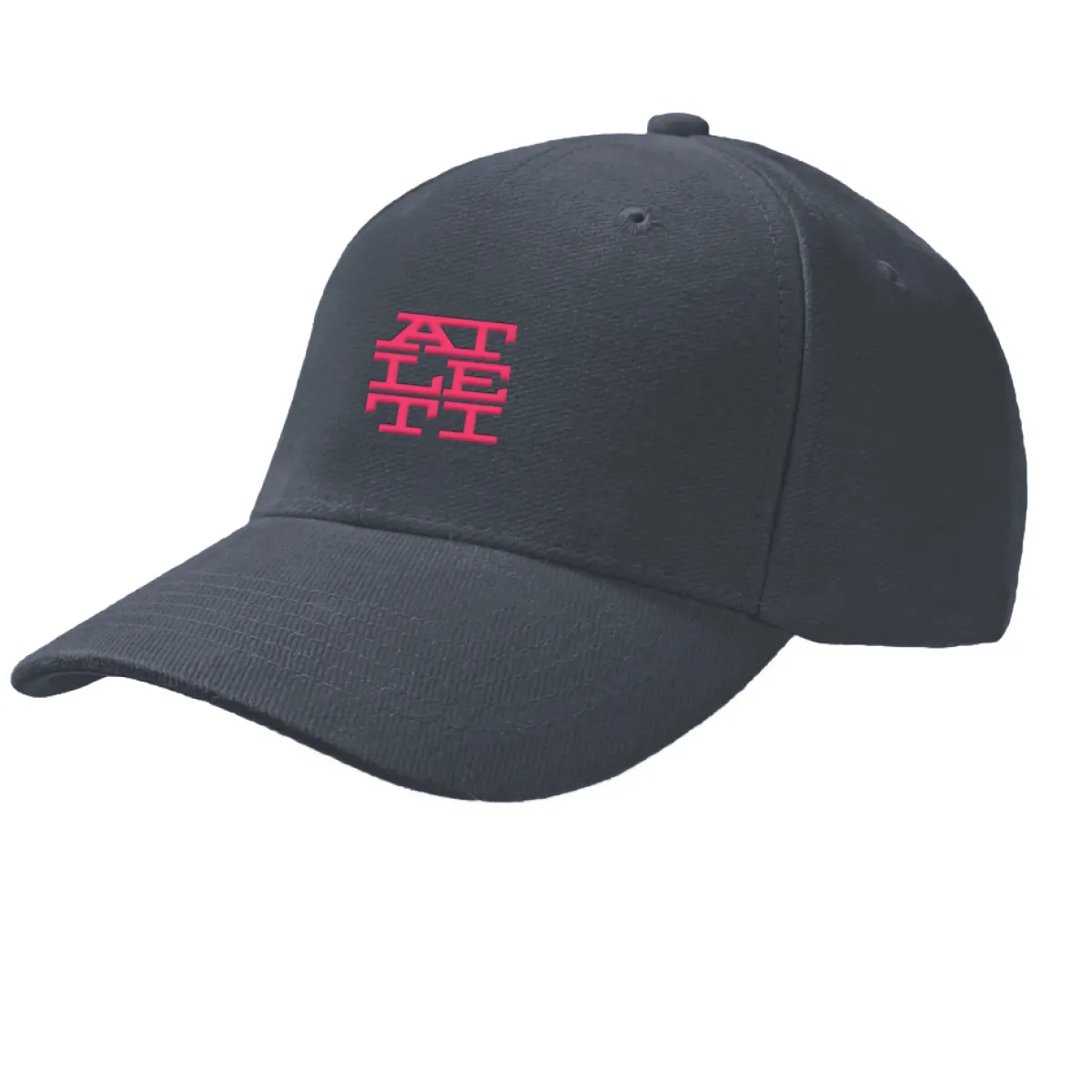 Hombre Atlético de Madrid GORRA GRIS CON ATLETI BORDADO EN ROSA