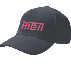 Hombre Atlético de Madrid GORRA GRIS CON ATLETI EN ROSA