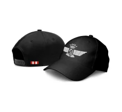Atlético de Madrid GORRA NEGRA ESCUDO ATLÉTICO AVIACIóN