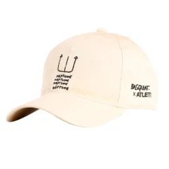 Mujer Atlético de Madrid GORRA TRIDENTE NEPTUNO BASQUIAT BLANCO