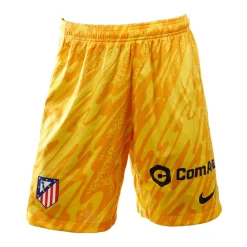Atlético de Madrid Pantalón corto portero niño amarillo 24/25