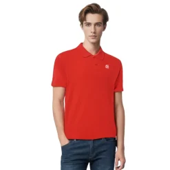 Hombre Atlético de Madrid POLO PARCHE BORDADO ROJO