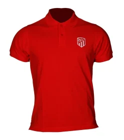 Atlético de Madrid POLO ROJO ATLÉTICO ESCUDO