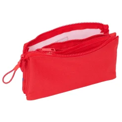 Atlético de Madrid Portatodo Triple Escudo Rayas