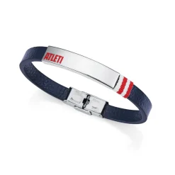Atlético de Madrid Pulsera Acero Piel