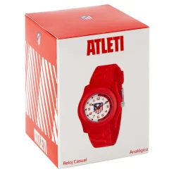 Atlético de Madrid Reloj Niño Rojo