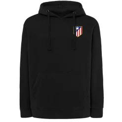 Hombre Atlético de Madrid SUDADERA ESCUDO 1947 NEGRO