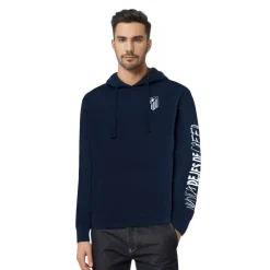 Hombre Atlético de Madrid SUDADERA NUNCA DEJES DE CREER AZUL