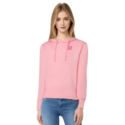 Mujer Atlético de Madrid SUDADERA PARCHE ROSA